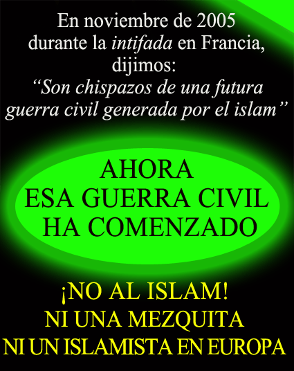 No al islam en Europa